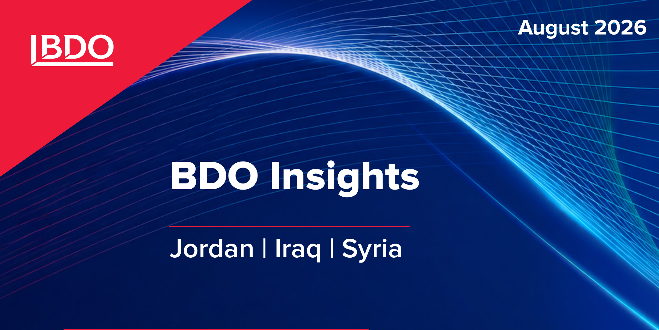BDO Insights - August 2026